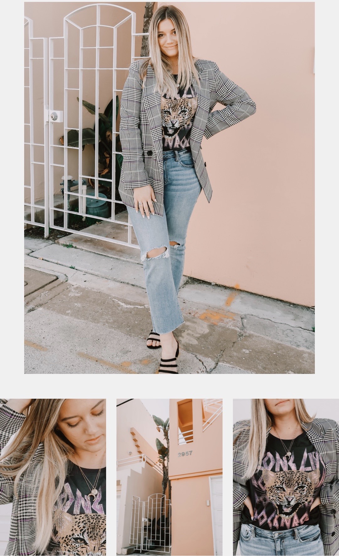 A Blazer Look (& Another San Diego Visit)